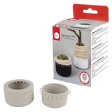 Artikelbild 1 für Rayher Gießform Silikon Schale mit Lochrand grau, Artikelnummer 686743