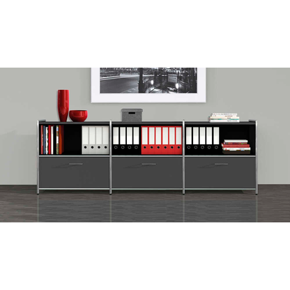 Artikelbild 9 für Kerkmann Aktenregal Lago anthrazit 80,0 x 38,0 x 220,0 cm, 1 St., Artikelnummer 733111