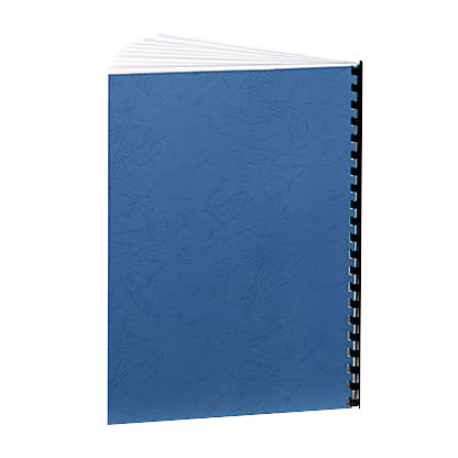 Artikelbild für Fellowes Rückwände für Bindemappen DELTA blau, DIN A4 250 g/qm, 100 St., Artikelnummer 836288