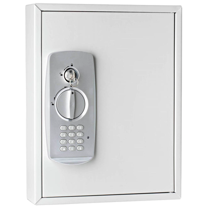 Artikelbild 2 für WEDO Schlüsseltresor lichtgrau mit 21 Haken, Elektronik- und Standardschloss, 27,0 x 8,0 x 35,0 cm, 1 St., Artikelnummer 681676