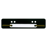 Artikelbild 1 für Wekre Heftstreifen schwarz Kunststoff, 100 St., Artikelnummer 126987