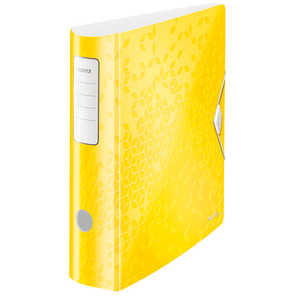 Artikelbild für LEITZ Active WOW 1106 Ordner gelb Kunststoff 8,2 cm DIN A4, 1 St., Artikelnummer 898876