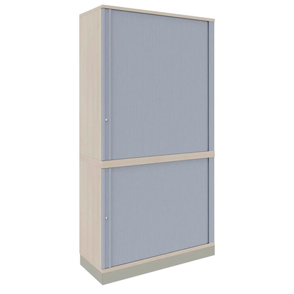 Artikelbild für fm Sidney Rollladenschrank akazie 3 Fachböden 100,0 x 44,2 x 186,9 cm, Artikelnummer 509957