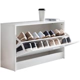 Artikelbild 1 für WOHNLING Schuhschrank, WL5.271 weiß 1 Fachboden 80,0 x 24,0 x 47,0 cm, Artikelnummer 906402
