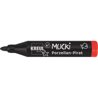 Artikelbild 5 für KREUL MUCKI Pirat Porzellanstifte farbsortiert 2,0 - 5,0 mm, 5 St., Artikelnummer 114909