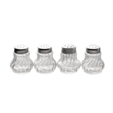 Artikelbild 1 für APS Salz- & Pfefferstreuer-Set Mini transparent/silber 4-tlg., 4 St., Artikelnummer 198399