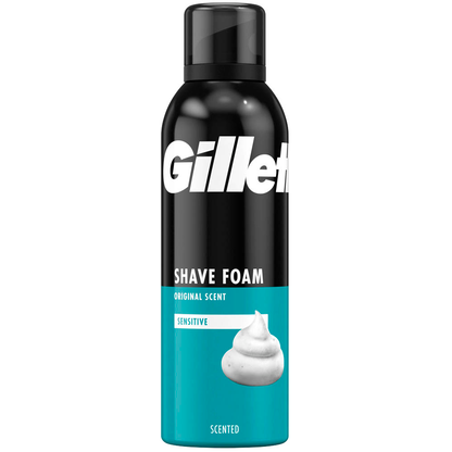 Artikelbild für Gillette Sensitive Rasierschaum 200 ml, Artikelnummer 379807