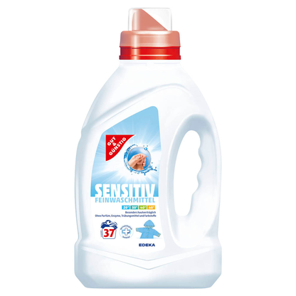 Artikelbild für GUT&GÜNSTIG SENSITIV Waschmittel flüssig, 1,5 l, Artikelnummer 989107