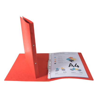 Artikelbild für Exacompta Ringbuch 2-Ringe rot 2,0 cm DIN A4, 1 St., Artikelnummer 680567