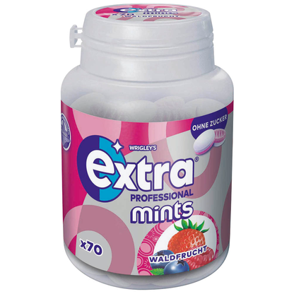 Artikelbild für extra® Extra Professional Mints Waldfrucht Bonbons 70 St., Artikelnummer 107983