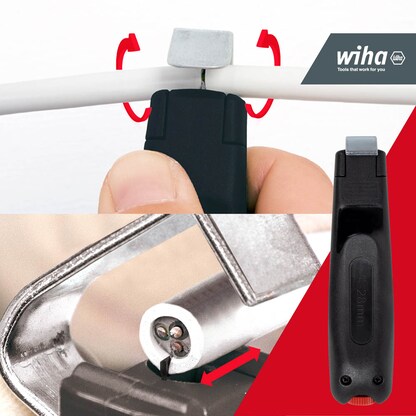 Artikelbild 5 für Wiha Abisolierwerkzeug 44240, Länge: 13,0 cm, 1 St., Artikelnummer 717377