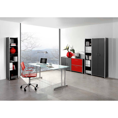 Artikelbild 10 für Kerkmann Aktenregal Lago anthrazit 80,0 x 38,0 x 220,0 cm, 1 St., Artikelnummer 733111