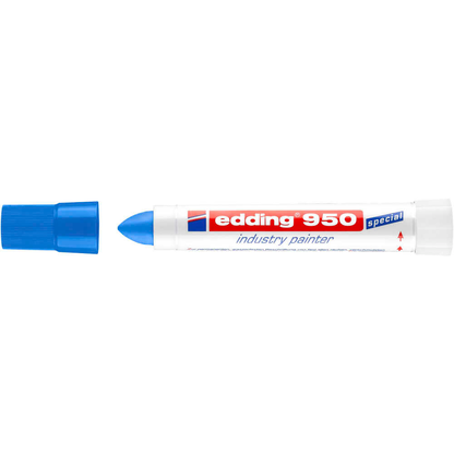 Artikelbild 2 für edding 950 Industriemarker blau 10,0 mm, 1 St., Artikelnummer 142224