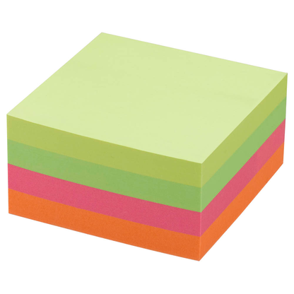 Artikelbild 3 für dots neon Haftnotizen farbsortiert, 1 Würfel, Artikelnummer 221984