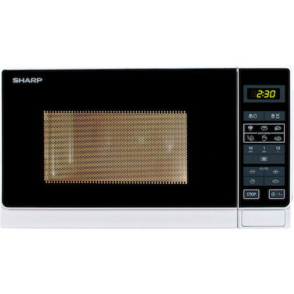 Artikelbild 6 für SHARP R-242 WW Mikrowelle 800 W weiß, Artikelnummer 107748