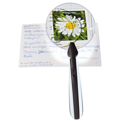 Artikelbild 2 für WEDO Lupe schwarz 2,2-fach, Ø 80,0 mm, Artikelnummer 610408