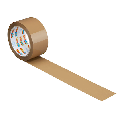 Artikelbild 2 für büroplus Packband braun 50,0 mm x 66,0 m 1 Rolle, Artikelnummer 358796