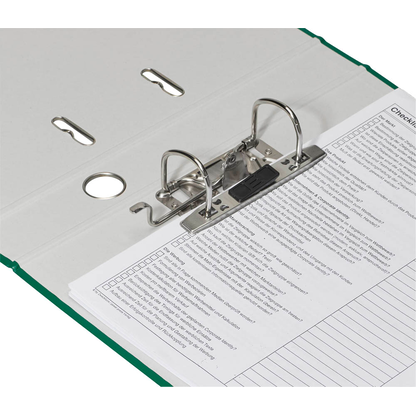 Artikelbild 3 für DONAU Klassik Ordner grün Karton 5,0 cm DIN A4, 1 St., Artikelnummer 183673