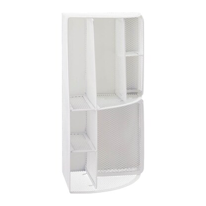 Artikelbild 7 für relaxdays Schreibtisch-Organizer weiß Metall 6 Fächer 28,0 x 14,0 x 13,0 cm, Artikelnummer 516734