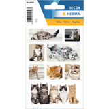 Artikelbild 1 für HERMA Aufkleber Katzen, 24 Etiketten, Artikelnummer 772651