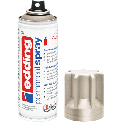Artikelbild 2 für edding 5200 Acrylspray Sprühfarbe champagne gold, 1 St., Artikelnummer 789323