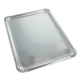 Artikelbild 1 für STARPAK Einweg-Servierplatten silber 45,5 x 34,0 cm, 10 St., Artikelnummer 235289