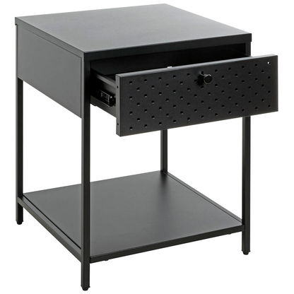 Artikelbild 4 für HAKU Möbel Konsole Nachttisch rechteckig Metall schwarz 40,0 x 40,0 x 53,0 cm, 1 St., Artikelnummer 340097