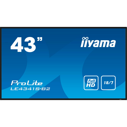 Artikelbild 2 für iiyama PROLITE LE4341S-B2 LED-Display, schwarz, 108,0 cm (43,0 Zoll), Artikelnummer 540631