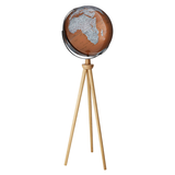 Artikelbild 1 für TROIKA® Globus SPUTNIK braun/silber, Artikelnummer 666059