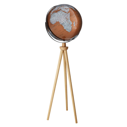 Artikelbild für TROIKA® Globus SPUTNIK braun/silber, Artikelnummer 666059