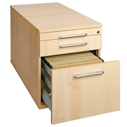 Artikelbild 5 für HAMMERBACHER Solid Rollcontainer ahorn 3 Auszüge 42,8 x 80,0 x 51,2 cm, Artikelnummer 293567