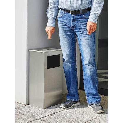 Artikelbild 7 für SZ Metall Standaschenbecher edelstahl, 1 St., Artikelnummer 450268