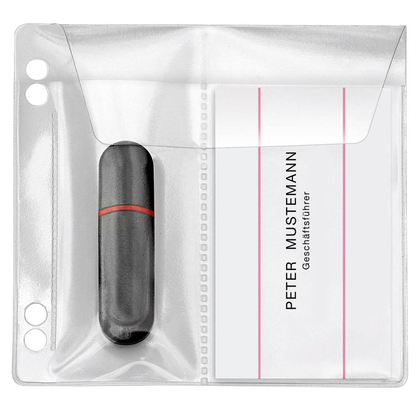 Artikelbild für VELOFLEX 2er USB-Stick-Hüllen abheftbar transparent, 10 St., Artikelnummer 569970