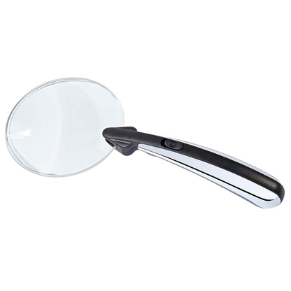 Artikelbild für WEDO Lupe schwarz 2,2-fach, Ø 80,0 mm, Artikelnummer 610408