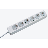 Artikelbild 1 für BACHMANN SELLY 6-fach Steckdosenleiste 1,5 m weiß, Artikelnummer 185667