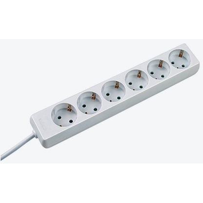 Artikelbild für BACHMANN SELLY 6-fach Steckdosenleiste 1,5 m weiß, Artikelnummer 185667
