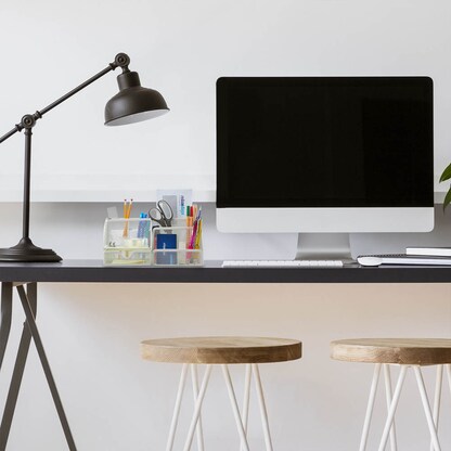 Artikelbild 8 für relaxdays Schreibtisch-Organizer weiß Metall 6 Fächer 28,0 x 14,0 x 13,0 cm, Artikelnummer 516734