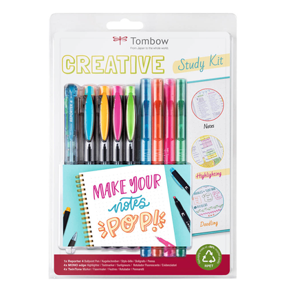 Artikelbild für Tombow Creative Study Kit Malset farbsortiert, 1 St., Artikelnummer 744443