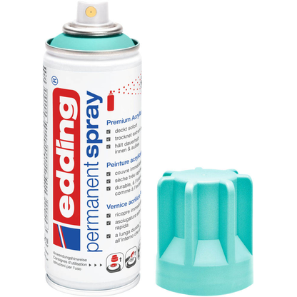 Artikelbild 2 für edding 5200 Acrylspray Sprühfarbe opulent türkis matt, 1 St., Artikelnummer 789333