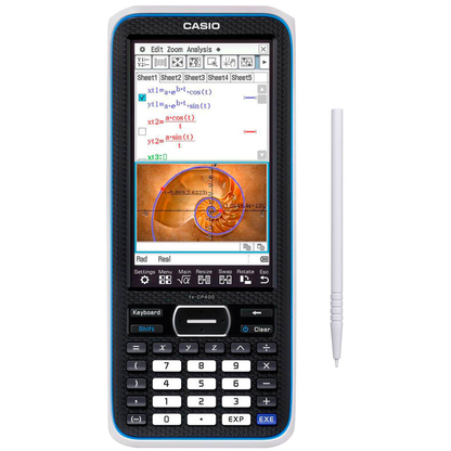 Artikelbild 2 für CASIO FX-CP400 ClassPadII Grafikrechner weiß/schwarz, Artikelnummer 465041