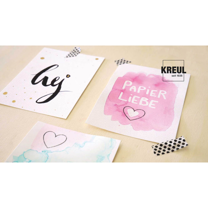 Artikelbild 4 für KREUL PaperLove Handlettering-Set schwarz, 1 Set, Artikelnummer 115317