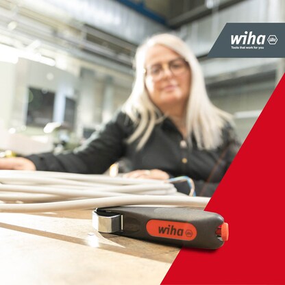 Artikelbild 6 für Wiha Abisolierwerkzeug 44240, Länge: 13,0 cm, 1 St., Artikelnummer 717377