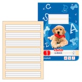 Artikelbild 1 für herlitz Schulheft Hund x.book Lineatur 1 1. Schuljahr liniert A5 ohne Rand, 16 Blatt, 1 St., Artikelnummer 802118