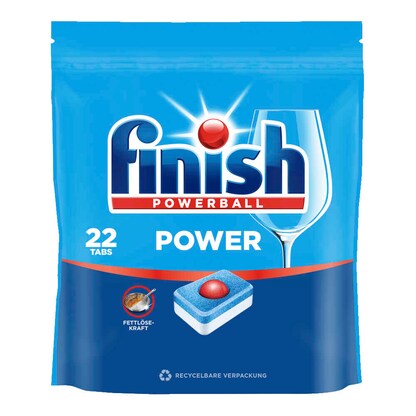 Artikelbild für finish POWERBALL POWER Spülmaschinentabs 22 St., Artikelnummer 815299