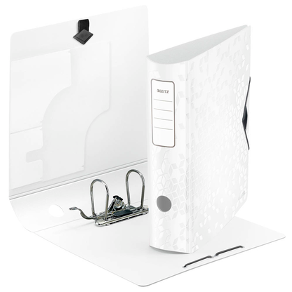 Artikelbild 2 für LEITZ Active WOW 1106 Ordner weiß Kunststoff 8,2 cm DIN A4, 1 St., Artikelnummer 898813
