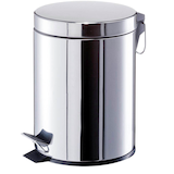 Artikelbild 1 für Zeller Kosmetikeimer 5,0 l edelstahl, 1 St., Artikelnummer 382531