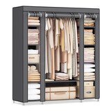 Artikelbild 1 für SONGMICS Stoffschrank, LSF03G grau 150,0 x 45,0 x 175,0 cm, 1 St., Artikelnummer 262614