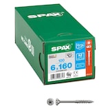 Artikelbild 1 für SPAX® Universalschrauben T30 Senkkopf Edelstahl A2 0197000601603 6 mm x 160 mm, 100 St., Artikelnummer 394886