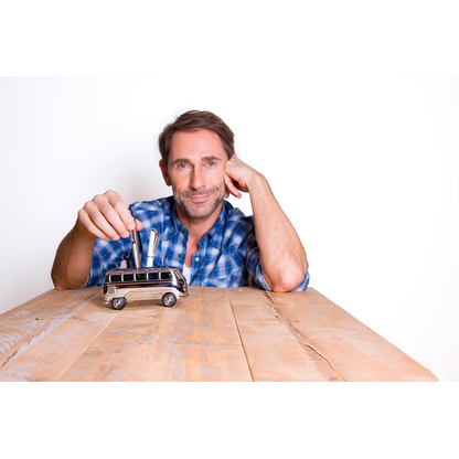 Artikelbild 5 für TROIKA® Stiftehalter FOREVER T1 schwarz/silberfarben Metall 4 Fächer 16,0 x 4,0 x 7,9 cm, Artikelnummer 665972