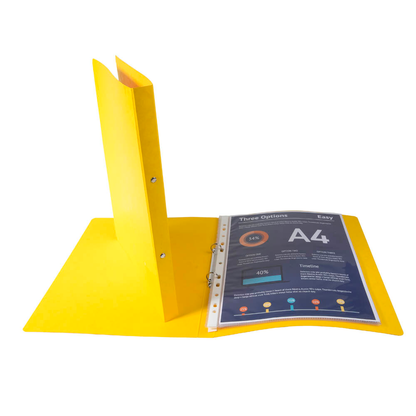 Artikelbild für Exacompta Ringbuch 2-Ringe gelb 2,0 cm DIN A4, 1 St., Artikelnummer 680577